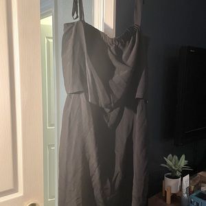 Madewell tie shoulder dress